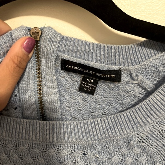 3/$20 ☀️ VGUC American Eagle Open Knit Sweater - Picture 4 of 6